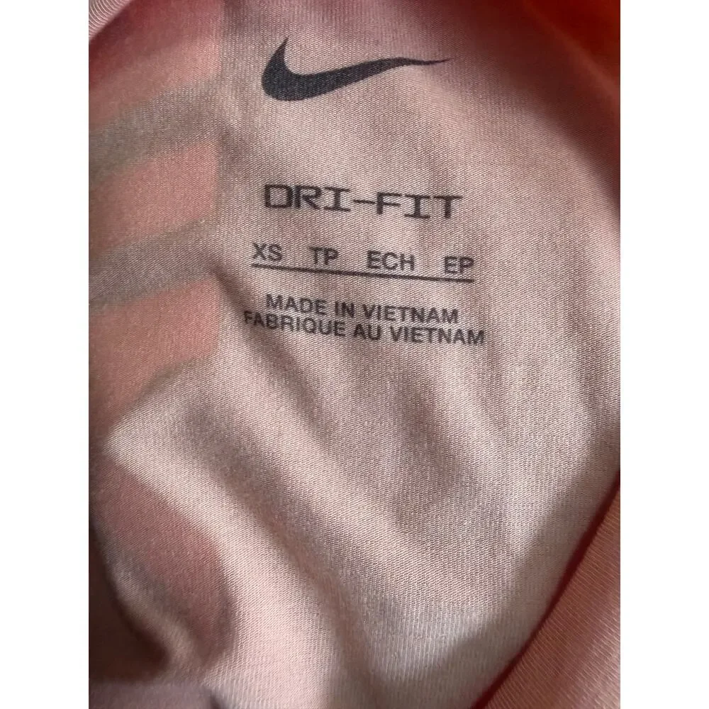 NWT Nike Pro Girls Magic Ember Orange Dri-Fit Training Tank Top Youth Size XS